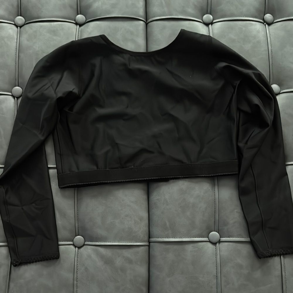 Elegant Black Women's Top Compression